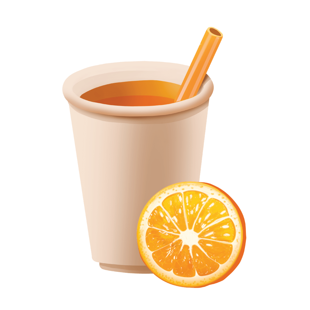 Апельсиновый чай с имбирём